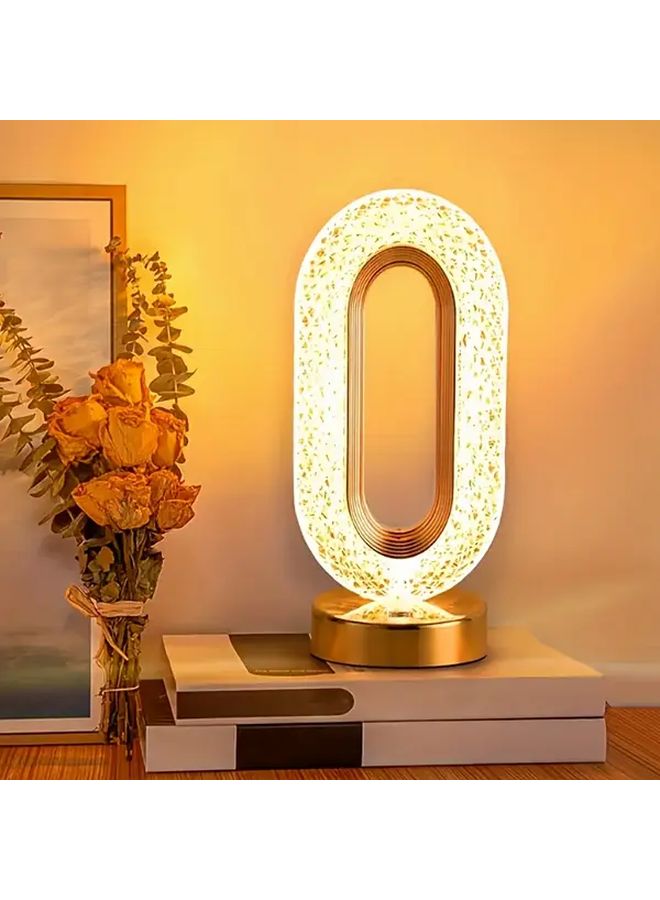 مصباح مكتب LED قابل لإعادة الشحن عبر USB مع تعتيم تدريجي وتصميم عصري بسيط - Image 2
